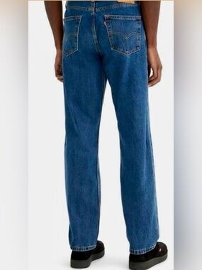 Levi's 505 Straight Jeans in Medium Blue 36x30